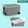 Cooler box, 103 QT / 98 l, 76.2 × 44.45 × 47 cm