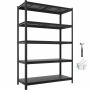 Стеллаж для хранения VEVOR SS4820HA, 5 регулируемых полок, 123 × 181,3 × 52,2 см