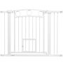 Safety gate for dogs PawHut 104x77cm., white