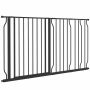 Safety gate for dogs PawHut 145x3x76cm., black