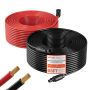 Aurinkopaneelin jatkokaapeli VEVOR MC4-10AWG, 2 johdinta MC4-liittimillä, Musta/punainen