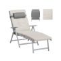 SONGMICS GCB024GZ02 sun lounger, 58 × 183 × 97 cm