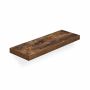 Wooden shelf 60 x 20 x 3.8 cm., brown