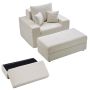 Divaani VEVOR 1036, Modulaarinen, Beige, 111,5 × 149 × 74 cm
