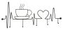 Breakfast Wall Coat Rack, 60 × 26.7 × 3.8 cm