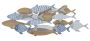 Seinäpaneeli Fish Sea, 91 × 33,5 × 3 cm