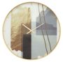 Wall clock Glass Motif, Ø 80 × 5 cm