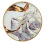 Seinäkello Glass Rose, Ø 60 × 5 cm