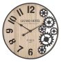 Wall clock Grand, Brown and black, Ø 60 × 4.5 cm
