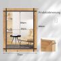 Wall mirror, 77 × 99.5 × 2.5 cm