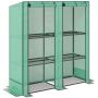 Greenhouse Outsunny 144x48x152cm., green color