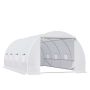 Greenhouse Outsunny 595x300x200cm., white