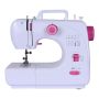 Sewing machine, 16 stitches, 2 speeds, 30.5 × 25 × 12 cm