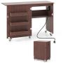 Sewing table, 3 storage compartments, 116 × 78 × 41 cm