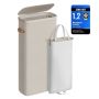 SONGMICS LCB810LH01 laundry basket, 65 l, 39 × 22 × 75 cm