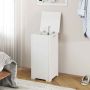 Laundry cabinet, 34 l, White, 30 × 30 × 61 cm