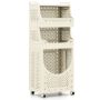 Laundry Cart, 3 Tiers, 40.64 × 30.48 × 81.28 cm