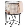 Pyykkikärry VEVOR LXYXXYC-001, 40 l, 27,2 kg, 43 × 47 × 47 cm