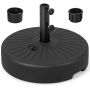 Umbrella base, Black, Ø 49.5 × 35.6 cm