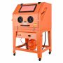 Hiekkapuhalluskaappi VEVOR SBC-1000P, 927 l, 121 l:n säiliö, 1278 × 1230 × 2040 mm
