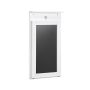 Wall-mounted bar table 50x75x76cm., white/black
