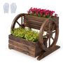 Planter, two-tier, 45.72 × 44.45 × 35.56 cm