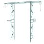 Garden Arch, With Bird Feeder and Water Bowl, Green, 212 × 213 × 40 cm