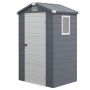 Puutarhavaja Aosom 845-410V01CG, Harmaa, 133 × 208 × 102 cm