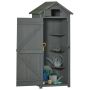Garden tool cabinet Outsunny 77x54.2x179cm., dark gray