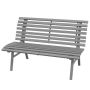 Garden bench Outsunny 123x67x79cm., gray
