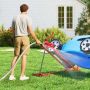 Garden tractor lifting mechanism, 116.84 × 49.53 × 105.41 cm