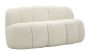 Sofa Ball, 2-seater, White, 145 × 69 × 80 cm