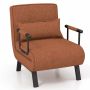 Sofa bed, 5 positions, 186.69 × 59.69 × 27.94 cm