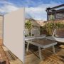 Side terrace awning, 301 × 5 × 180 cm