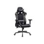 Gaming chair with large seat