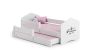 Children's double bed Fala with mattress and safety barrier 164x85x63 / 145x80x15cm, a princess sleeps here
