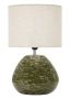 Table lamp, 1 light source, Green, 30 × 49 × 30 cm