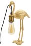 Table lamp Flamingo, 1 light source, Gold, 13 × 39.5 × 11.5 cm