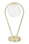 Table lamp GLAMY DROP, 1 light source, 25 × 50 × 18 cm