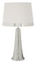 TOWER table lamp, 1 light source, Silver/white