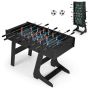 Stalo futbolo stalas, 22 žaidėjai, 121,92 × 81,28 × 60,96 cm