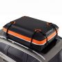 Rooftop luggage bag AT6296OR-L, 425 or 595 l, orange/black, 112 × 86 × 45 cm / 131 × 101 × 45 cm