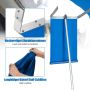 Roof snow scraper, adjustable length