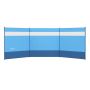 Camping windbreak 440x140cm, blue