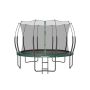 Trampoline 366x270cm., black/dark green