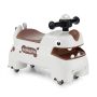 Push-along toy car, 6 sounds, White, 52 × 23 × 38 cm