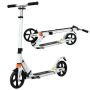 Folding scooter, 3 height positions, 97.79 × 88.9–104.14 × 44.45 cm