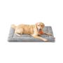 Dog blanket S 60 x 45 cm, machine washable, dove gray