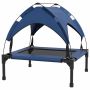 Dog bed PawHut 76x61x69.5cm., blue/black