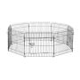 Dog enclosure PawHut 180x180x61cm., black
